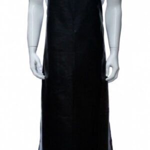 Apron PVC Long Black