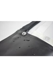 Apron PVC Short Black