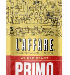 L'affare Retail Coffee Primo Beans 200gm RPPRIMOB
