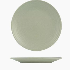 Coupe Plate Ribbed | Pearl Pistachio 265mm