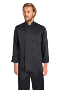 Chef Jacket Darling Mens Black Large