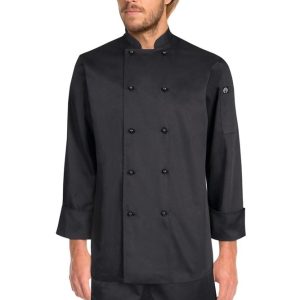 Chef Jacket Darling Mens Black XL