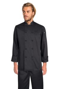 Chef Jacket Darling Mens Black XS