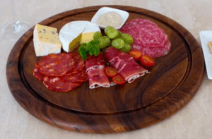 Serving Board Wooden | Round with Groove Round 375x25mm