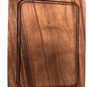 Serving Board Wooden | with Grove 380x270x25mm