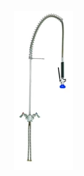 Fisher Pre-Rinse Hose Spring Single Bench Mount