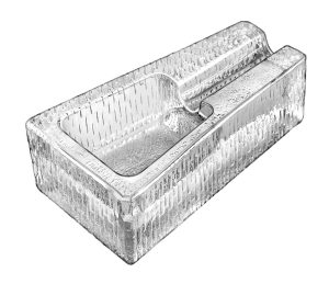 Ashtray Cigar | 185x105x50mm