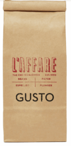 L'affare Gusto Beans 1Kg Organic Fair Trade