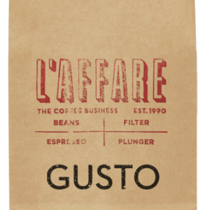 L'affare Gusto Beans 1Kg Organic Fair Trade
