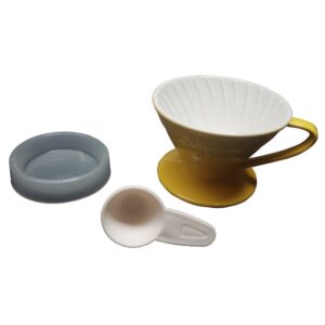 Coffee Dripper V02 2-4 Cups Yellow