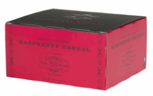 Harney & Sons Teabags Herbal Raspberry 50ct Box