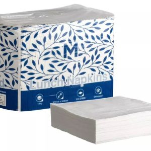 Serviette Lunch 1ply | White