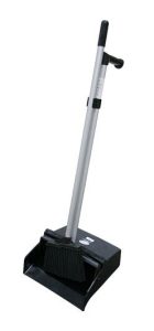 Lobby Upright Brush & Pan | Black