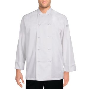 Chef Jacket Basic Mens Murray White Medium