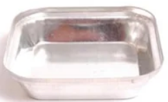 Pie Tin Square 108x27mm