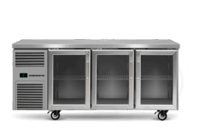 Reflex Chiller Underbench 3 Door Glass