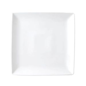 Plate Square Deep | White 190mm