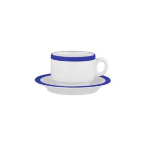 Studio Stackable Tea Cup | 220ml Leschenaultia Dark Blue