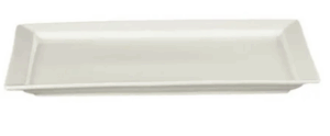 BIA Bistro Rectangular Platter | White