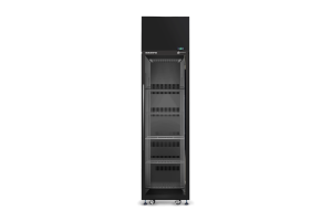 SKT ActiveCore Chiller Upright 1 Door Glass | Black/White