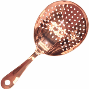 Julep Strainer Scoop Copper Perforated