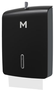 Slimfold Hand Towel Dispenser | Black 600 sheet