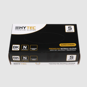 Gloves Black Nitrile Small