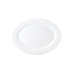 Platter Oval | White 360mm
