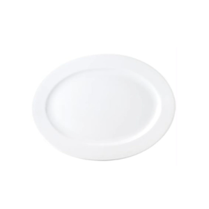 Platter Oval | White 360mm