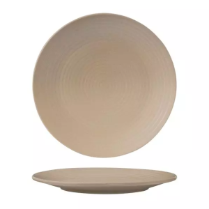 Coupe Plate Ribbed | Sand 265mm