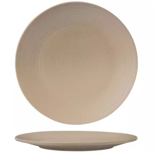 Coupe Plate Ribbed | Sand 310mm
