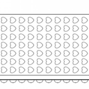 Silicon Mould Mid Madelaine 36x 39x16mm 70 Cup Ctn 1