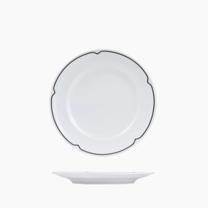 Charlotte Flat Plate 240mm | Black