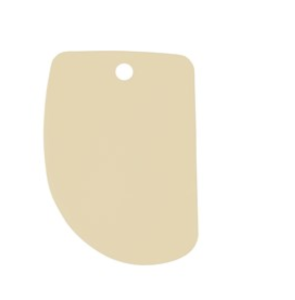 Scraper Dough Plastic 125x85mm