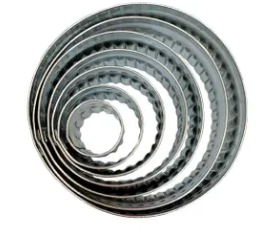 Cutter Set Crinkled 14pce S/S