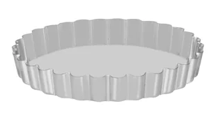 Quiche Pan Fluted L/B 120x18mm