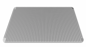 Unox Tray Reversible Aluminium Flat & Ribbed 600x400x13