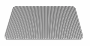 Unox Tray Reversible Ribbed & Flat Aluminium