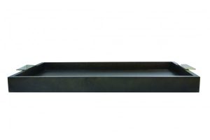 Room Service Tray 620x400x50mm w handles Dark