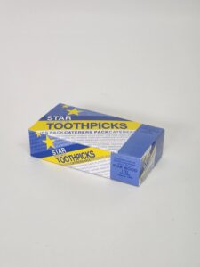 Toothpicks Star Pkt 1000