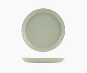 Tapered Round Plate | Pearl Pistachio 200mm