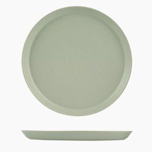 Tapered Round Plate | Pearl Pistachio 280mm