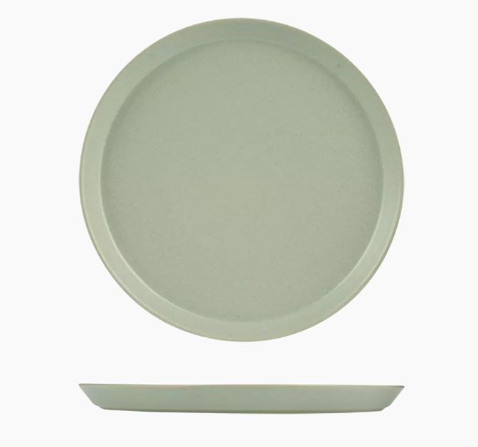 Tapered Round Plate | Pearl Pistachio 280mm