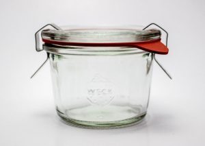 Weck Mini Mould Jar w Lid 60x55mm | 80ml