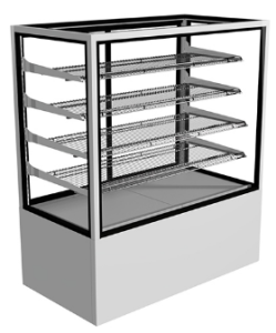 York Chilled Cabinet 4 Shelves 1770mm