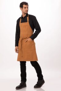 Apron Bib Rockford Nutmeg