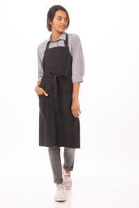 Apron Bib Rockford Steel Grey