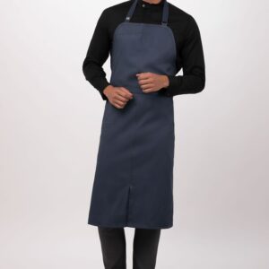 Apron Bib Brio Blue