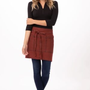 Apron Half Uptown Red/Navy