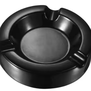 Ashtray Black Plastic HD
